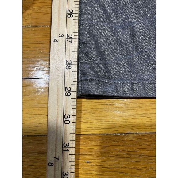 Calvin Klein Jeans Womens Size 29/8 Leggings Pewter Iridescent Silver Goblincore - Picture 9 of 11